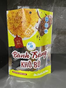 Bánh tráng khô bò